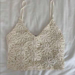Zara Lace Crop Top